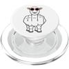 Grandio Design Introverted Intellectual Dito Medio Divertente Pecora Inappropriato Rude Antisociale Agnello PopSockets PopGrip per MagSafe