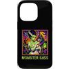 Halloween Vintage Retro Pop Art Funny Pi Custodia per iPhone 13 Pro Mostro Sass Buio Umorismo Pulp Horror Goth Glam Donne Adulti