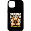 Spring Nature Blossom Retro Flower Custodia per iPhone 13 Fiore di primavera rinnovo retrò tramonto fiore