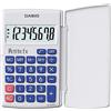Casio LC-401LV-WE-BOITE Calcolatrice Scuola Primaria Bianco