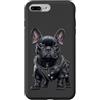 Ross Design Custodia per iPhone 7 Plus/8 Plus Illustrazione Bulldog Stile Grafico Moderno