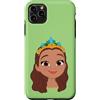 Disney Custodia per iPhone 11 Pro Max Disney Jr. Sofia the First Princess Camila Big Face Costume