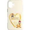 ENGAGEMENT WEDDING HONEYMOON MARRIED HEA Custodia per iPhone 16 Plus Gallina - velo da sposa, matrimonio WIFE moglie