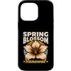 Spring Nature Blossom Retro Flower Custodia per iPhone 14 Pro Max Fiore di primavera rinnovo retrò tramonto fiore