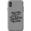 YO! Custodia per iPhone X/XS Create Your Future Mindset Visionary Motivation Citazione Design