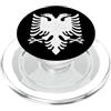 REPUBLIC OF ALBANIA BANDIERA ALBANIA AQUILA DOPPIA TESTA ALBANIA PopSockets PopGrip per MagSafe