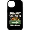 Mountain Hiking Summit Signed Trail Trek Custodia per iPhone 13 Il vertice firmato era qui escursionismo
