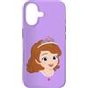 Disney Custodia per iPhone 17 Disney Jr. Sofia the First Princess Sofia Big Face Costume