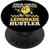 Funny Lemonade Stand Lemonade Crew Lemonade Stand Hustler - Supporto per succo di limone PopSockets PopGrip Adesivo