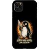 Antarctic Laughs Factory Custodia per iPhone 11 Pro Max Flight Was Never An Option Penguin Comedy Citazione Arctic