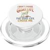 Farming Goat Owner Goat Lovers Sarcasm Funny Goat Life Chose Me Rancher Goat Dad Farmer PopSockets PopGrip per MagSafe