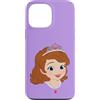 Disney Custodia per iPhone 13 Pro Max Disney Jr. Sofia the First Princess Sofia Big Face Costume