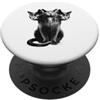 Gatto TShirt Grunge Gotico Vintage Alt Y Cat TShirt Spaventoso Gatto Gattino Spaventoso Halloween PopSockets PopGrip Adesivo