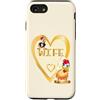 ENGAGEMENT WEDDING HONEYMOON MARRIED HEA Custodia per iPhone SE (2020) / 7/8 Gallina - velo da sposa, matrimonio WIFE moglie