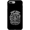 Fantasy Viking Dragon and Forge Smithy S Custodia per iPhone 7 Plus/8 Plus Regins Smithy - Spade personalizzate in acciaio forgiato a forma di drago