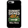 Mountain Hiking Summit Signed Trail Trek Custodia per iPhone 7 Plus/8 Plus Il vertice firmato era qui escursionismo