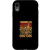 Dik Dik Animal Custodia per iPhone XR Retro Disk Dik