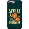 Amalfi Coast Italian Style Summer Design Custodia per iPhone 7 Plus/8 Plus Spritz E Sunshine Italia Arance Rosse
