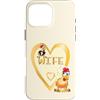 ENGAGEMENT WEDDING HONEYMOON MARRIED HEA Custodia per iPhone 16 Pro Max Gallina - velo da sposa, matrimonio WIFE moglie