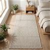 Carpetsale24 Tappeto da Esterno Design Boho Moderno Effetto 3D Resistente ai Raggi UV Ideale per Terrazza Soggiorno Cucina, Dimensioni: 80x150 cm