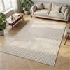 Carpetsale24 Tappeto da Esterno Design Boho Moderno Effetto 3D Resistente ai Raggi UV Ideale per Terrazza Soggiorno Cucina, Dimensioni: 280x370 cm
