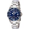 Invicta Pro Diver Orologio da in acciaio inossidabile con movimento Quarzo - 37mm, Argento / Blu