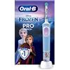 Oral-B Spazzolino elettrico Pro Kids, 1 manico con Frozen, 1 testina per spazzolino da denti, progettato da Braun, per bambini dai 3 anni in su