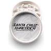 Santa Cruz Shredder Macinino per erbe e spezie con parte superiore zigrinata per una presa più forte, 2 pezzi, misura media 2,2 (bianco)