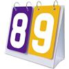 CaFfen Segnapunti Flipper del punteggio della Tabella tabellone segnapunti di Sport for Il Calcio Baseball(Purple)