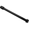 Toyvian ASSE Passante Versatile e Facile da Installare per Bicicletta Nero in Lega di Alluminio TP M12x1.0 per Mountain Bike e Bici da Strada