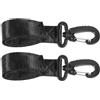 Toddmomy Ganci per Pagaia in Nylon Nero 2 Unitá Corda di Sicurezza per Kayak Accessori Essenziali per Prevenire la Caduta del Timone Durante Kayak Stili Multipli