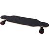 XUXHOU PUENTE Longboard in Acero per Adulti con Tavola in Acero a 8 Strati 31,3 X 7,9 Pollici ABEC 9 Cuscinetti 60 X 50 Mm Ruote in Alluminio Truck per Street Cruising Adulti