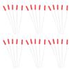 HYTROVE Stopper da Pesca in Silicone Rosso 300 Pezzi per Filo da Pesca Posizionamento Preciso e Antigroviglio per Uso in Fiume