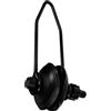 GATHINESS Cuffia per Lavaggio Motore Fuoribordo in Plastico Nero, Forma Rotonda a Tubo Singolo, Pulizia Approfondita e Facile da Usare per Barche e Yacht