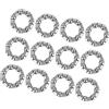 Gyrodymix 12 Pezzi Gabbietta Gabbia a Sfera Bici 25mm Manovella Cuscinetti Posteriore Ruota Cuscinetto Fermo Prodotto Durevole