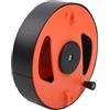 Kivivaka Fish Finder - Avvolgitore subacqueo con bobina manuale, anti-esplosione con coppia elevata, manovella liscia per evitare grovigli, adatto a cavi in PE da 1,8 mm fino a 50 m, nero/arancione