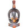 RSGXLFQZVAK Bombola Subacquea, Nuoto/Maschera Subacquea Snorkel Full Face Wide View Pieghevole Anti Fog Diving Mask for Il Nuoto Adult Youth,per Principianti(S/M)