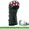 Generico Copritesta per mazza da golf con dinosauro, Copritesta per mazza da golf con dinosauro | in legno Tyrannosaurus Rex in pelle PU | Copri testa del putter da per la maggior parte delle m