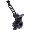 jojofuny Supporto per Torcia LED in Gomma Nero Rotante a 360 Gradi Facile da Usare Clip Porta Torcia per Cinturone per Ciclismo e attività Outdoor
