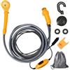 SUNOYA Doccia Portatile, Doccia da Campeggio, 12V Doccia Esterna Portatile, Doccia Campeggio, Doccia Portatile Campeggio, Doccia da Campeggio Portatile per Escursioni, Backpacking, Viaggi, Spiaggia