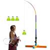 Wodesitiy Attrezzo Per Allenamento Autonomo Badminton Rimbalzo Automatico per