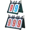 CaFfen Segnapunti Tabellone segnapunti Sportivo Leggero da Tavolo Flippers(3 Digits)