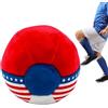 Generic Footbag Patriottico Dirtbag Palline Sabbia Stelle Strisce 4 Luglio