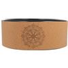 Zerodeko Ruota Yoga in Quercia e Tpe per Fitness e Pilates, Rullo per Yoga Antiscivolo per Stretching e Aumento Flessibilità, per Allenamento Schiena e Donne