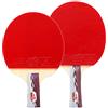 sdSDGrw Racchette da Ping Pong, Set da 2 Giocatori, Set 5 Stelle, for attività in Famiglia, Scuola e Club Sportivi/Doppio/B(C)