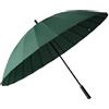 Generic CMBSSTFC Ombrelli da Pioggia Ombrello Antivento Ombrello Grande da Uomo Ombrello da Esterno per Affari Ombrelli da Golf Rainstorm Ombrello da Donna Ombrello Antivento (Color : Dark Green, Size : 112 *