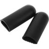 HAPINARY Copri Gambe Alta Elasticità e Portabilità Nero per Scooter Elettrico in Silicone 2 Pezzi per Protezione Piede e Supporto Kickstand