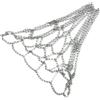 GOXQIT 2 pezzi di rete da basket classica for sport all'aperto con catena in acciaio, in, bersaglio Per Basket(Color1)