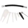 FOYTOKI Kit 5 Set Accessori per Pompa Aria in Lattice e Metallo, Tappi per Palla da Yoga di Alta Precisione, per Esercizi di Stabilità e Festa Estiva