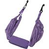 AMONIDA L'allenatore per L'assistenza Alla Flessione della Schiena per la Barella delle Gambe Migliora la flessibilità per Tutte le età Cotone Poliestere Viola 1 unità